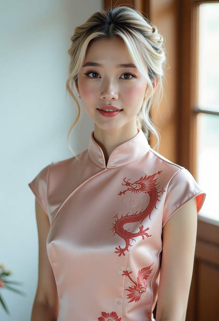 傍晚窗前未亮起的台灯